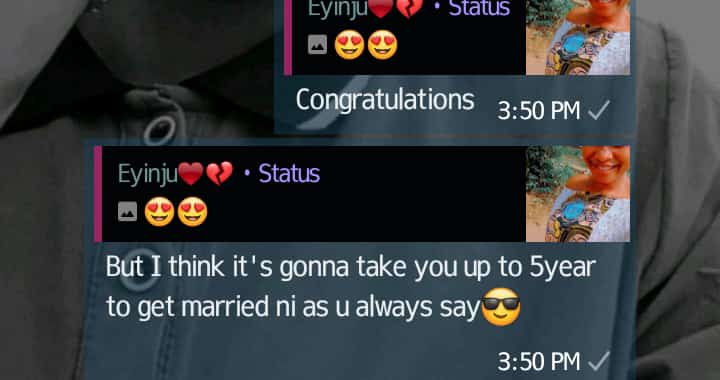 donleobaba1's tweet photo. Trying to get wahala from my ex...as she always tell me am not ready to marry but now otilo🤣🤣🤣🤣
#ahya
#Mohbad
#stopbrymo https://t.co/B9dcm5PDw9