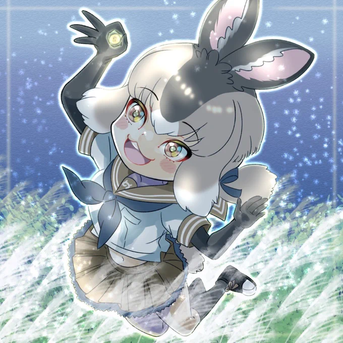 けものフレンズ#けものフレンズ#ニホンノウサギ 