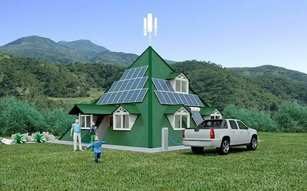 Casa del Futuro: Piramidal, anti sísmica, eficiente y autosuficiente gracias a las energías renovables
 agroalimentando.com/nota/8970