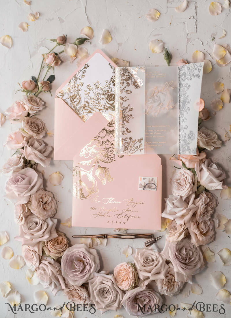 MargoandBees's tweet photo. https://t.co/ykhKZj0q0C
 Luxury Plexi Acrylic Wedding Invitations, Elegant Blush Pink Wedding Cards, Glamour Gold Foil Wedding I https://t.co/0sfspywAF3