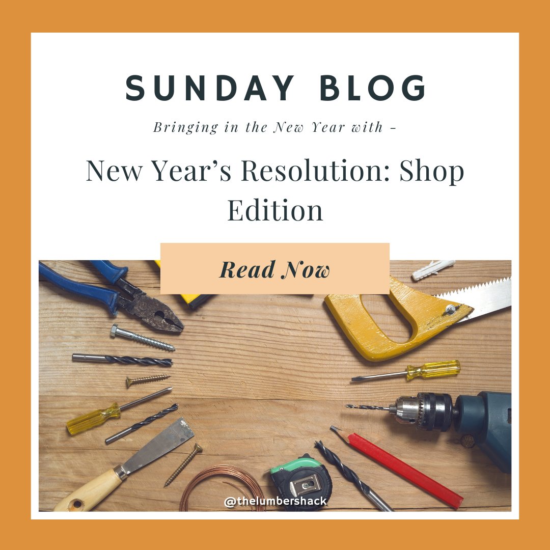 TheLumberShack1's tweet photo. Sunday Blog - New Year's Resolution: Shop Edition
https://t.co/Yd6Ic0d8OL
#thelumbershack #wood #woodworking #woodworker #woodworkers #wooddesign #woodwork #woodshop #lumber #woodart #liveedge #homedecor #interiordecor #diy #diyhomedecor #art #blog https://t.co/Ske0zFhVAP