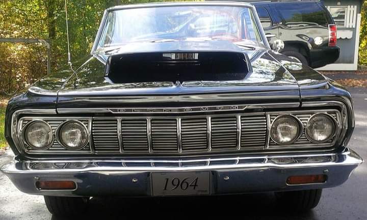 RodneyS92864089's tweet photo. '64 fury Pro-street with a Ray Barton 472ci.cross Ram Hemi / 700hp on pump gas on the dyno/4sp. https://t.co/daGHtbiMI2