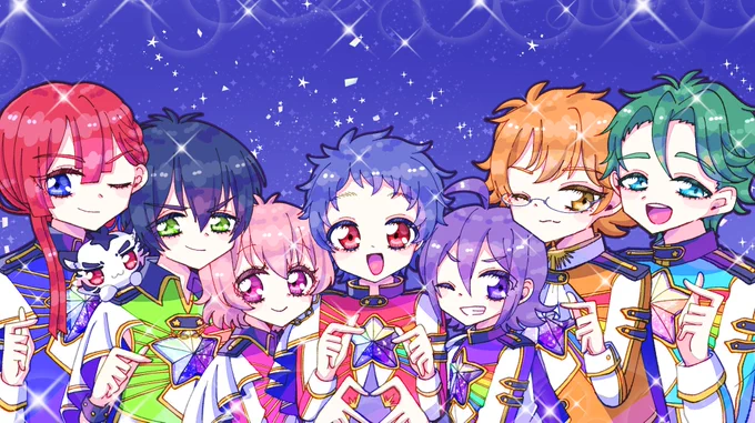 (プラですが)お気に入りの絵とセプテントリオンさん再放送しちゃお 
