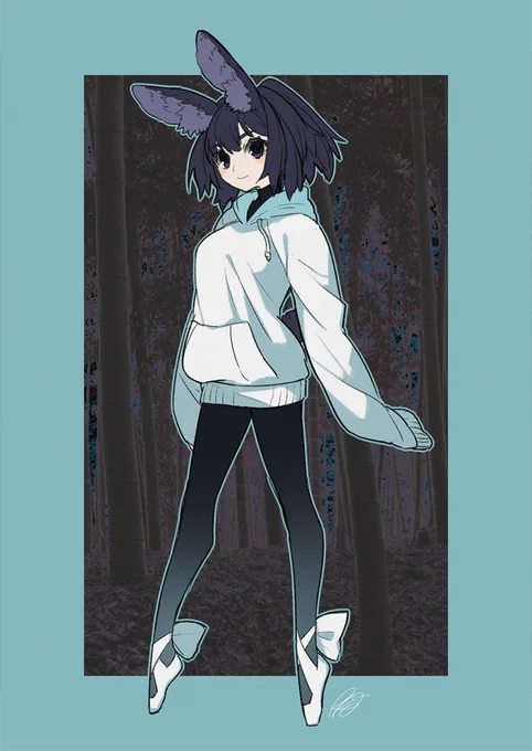 卯年だしウサチャン描きたかったんだけど、しばらく描ける気がしないので過去絵流して濁しますわ… 