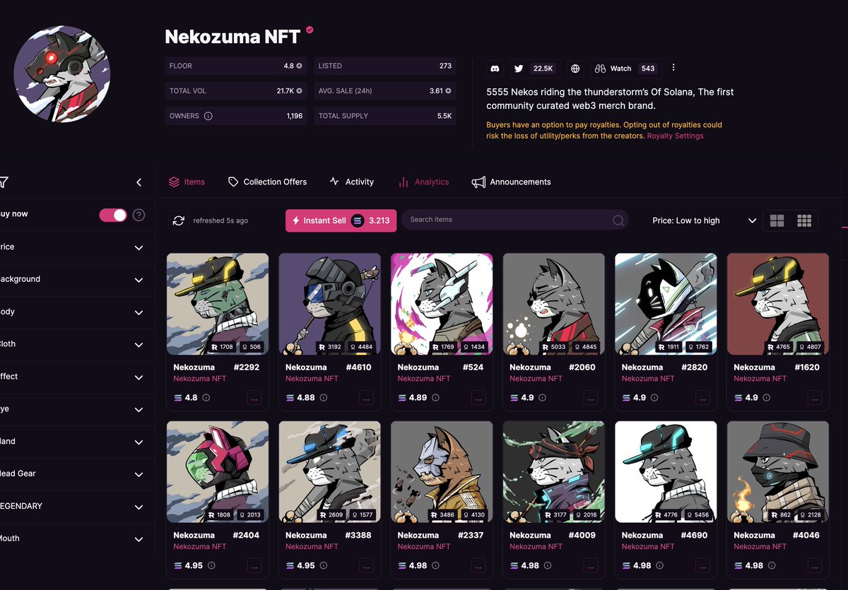 jeditrinupab's tweet image. Looks like more people want to join in the council.

New ATH 4.8 SOL for @NekozumaNFT 

LFGGG