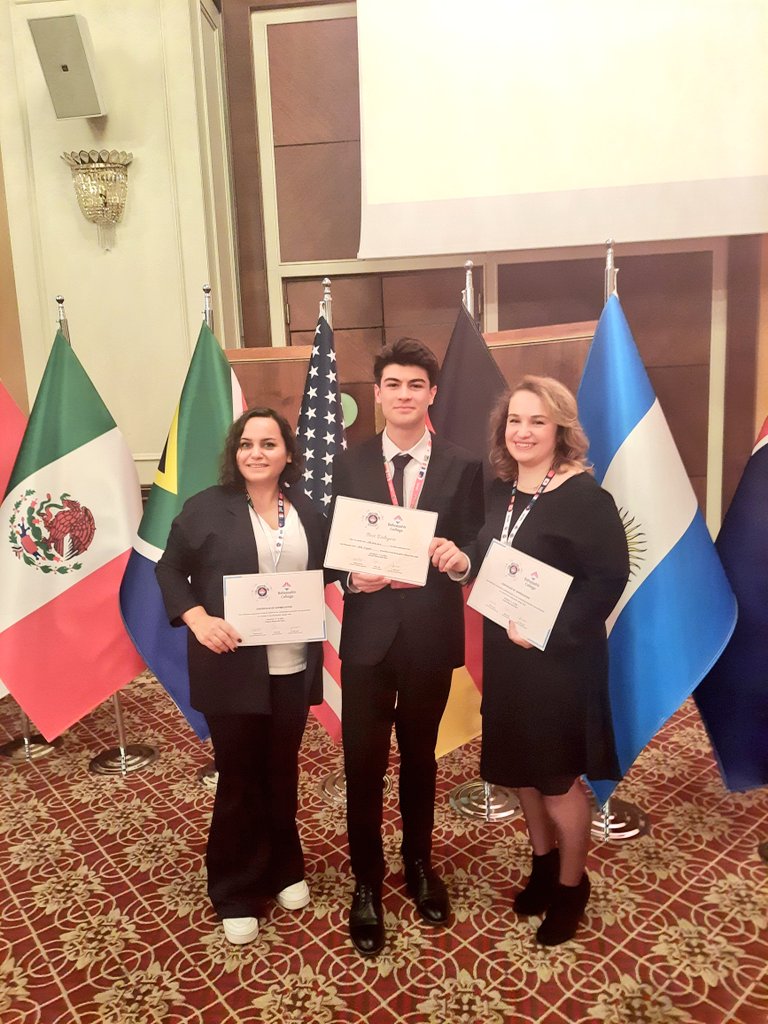 BKMUN'23 Bademli High School
2 Honorable Mentions 💫
2 Outstanding Delegates💫
1 Best Delegate💯 
Lots of experience...
Lots of Fun...
I would like to thank everyone who make this wonderful event happen. See you next year🥰 #bkmun23 #bkbademlimun