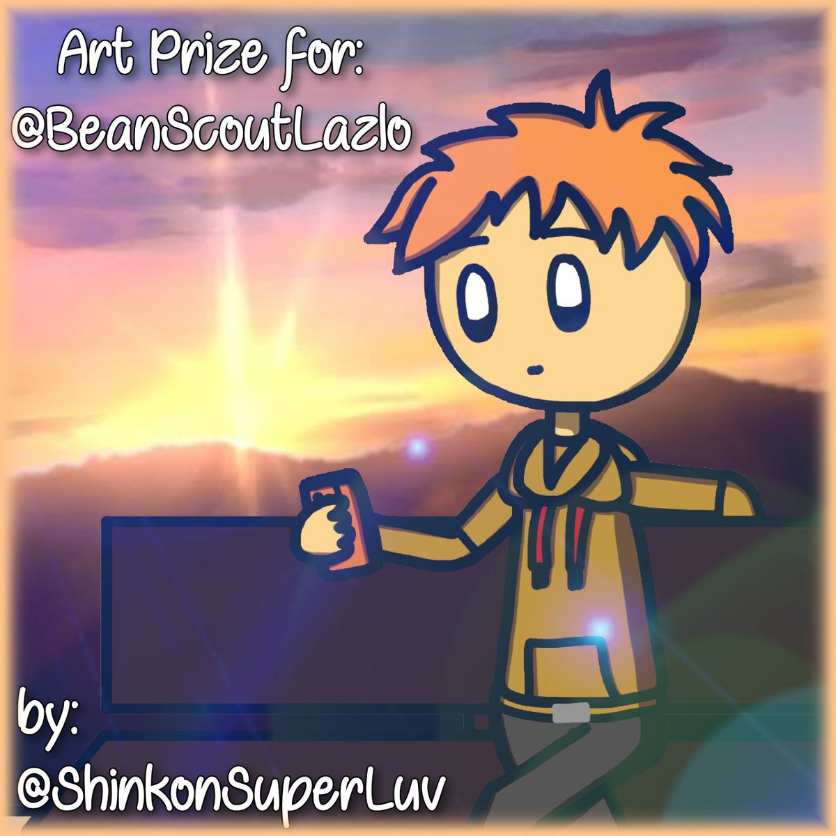 #PapaLouiePals #FliplineStudios #Flipline #PapaLouie #FliplineStudiosFanArt #Flipline #PapaLouieFanArt #ArtRaffle #ArtPrize
2nd art prize for @BeanScoutLazlo for the 200 Follower Art Raffle!!! 🧡💛🧡💛🌅🌅✨✨