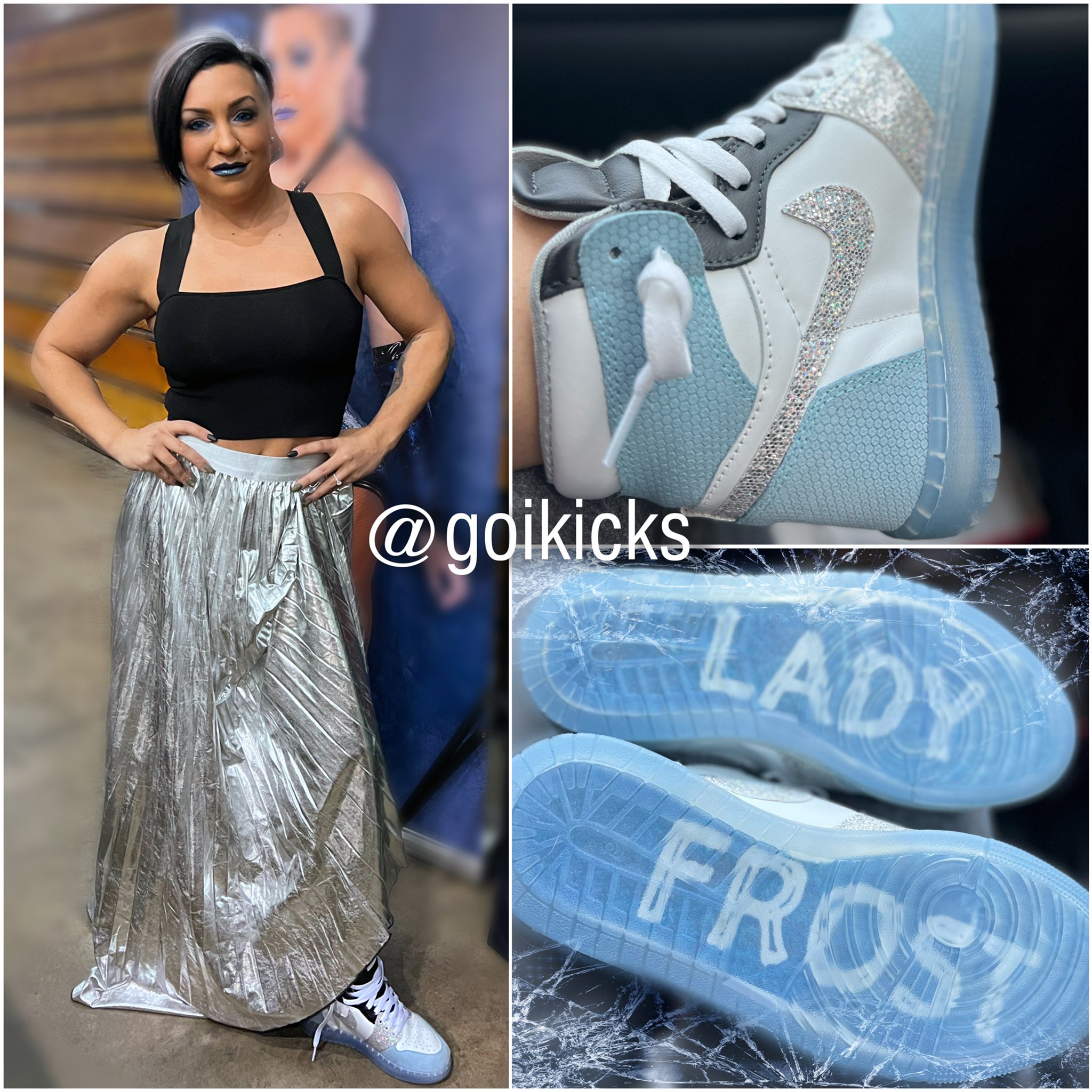 Lady Frost on Twitter: "HUGE thank you to @goikicks for these custom