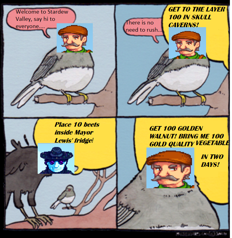 r/StardewValley on Twitter: "Low effort meme. posted by u