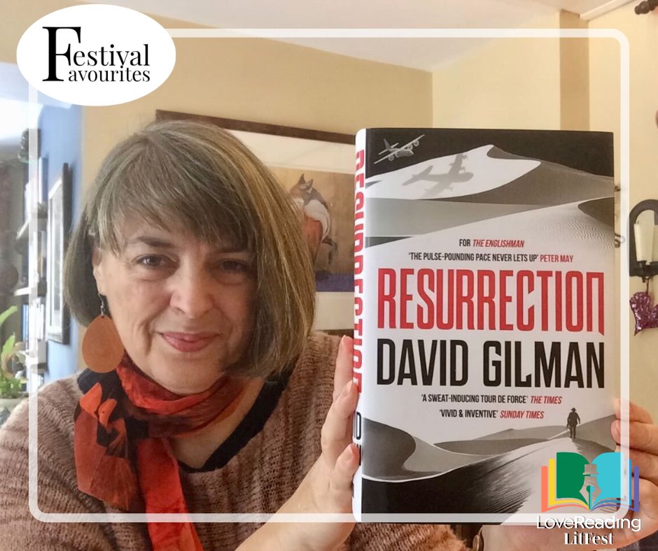 This week on #FestivalFavourites, you can join @lrlizrobinson for this special look at Resurrection @HoZ_Books by @davidgilmanuk Awarded the title of both @LoveReadinguk Book of the Month and Star Book, this one is definitely not to be missed! lovereadinglitfest.com/our-events/fes…