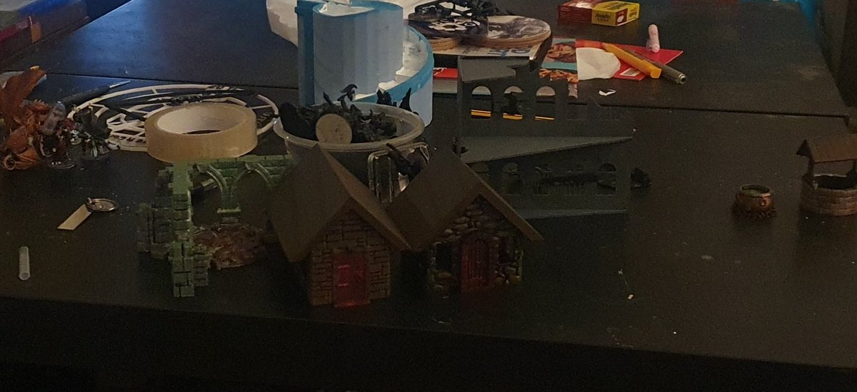 TabletopRebels's tweet photo. Amidst a lot of uproar over WOTC rumours/leaks I wanted to share my days painting, nothing is gonna stop me gaming!! #TTRPGs #dnd #PaintingWarhammer #WotC #dnd5e #podcasts https://t.co/UiHO9jRbGB