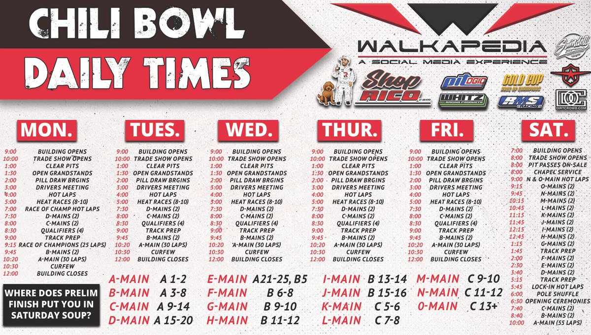 It’s gonna be a busy week in Tulsa. 🙌🏼