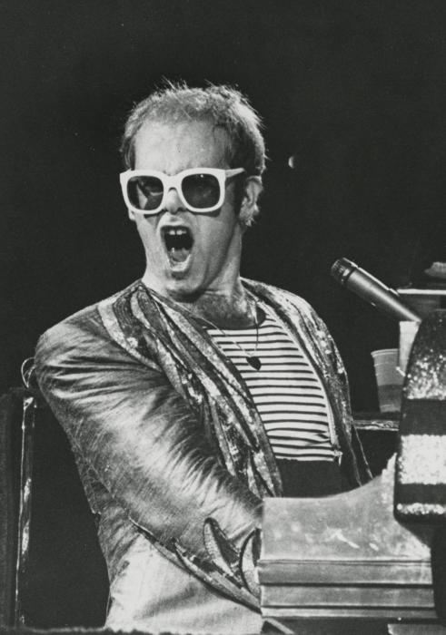 Elton John, Sundown Theatre, Edmonton, North London, 1973