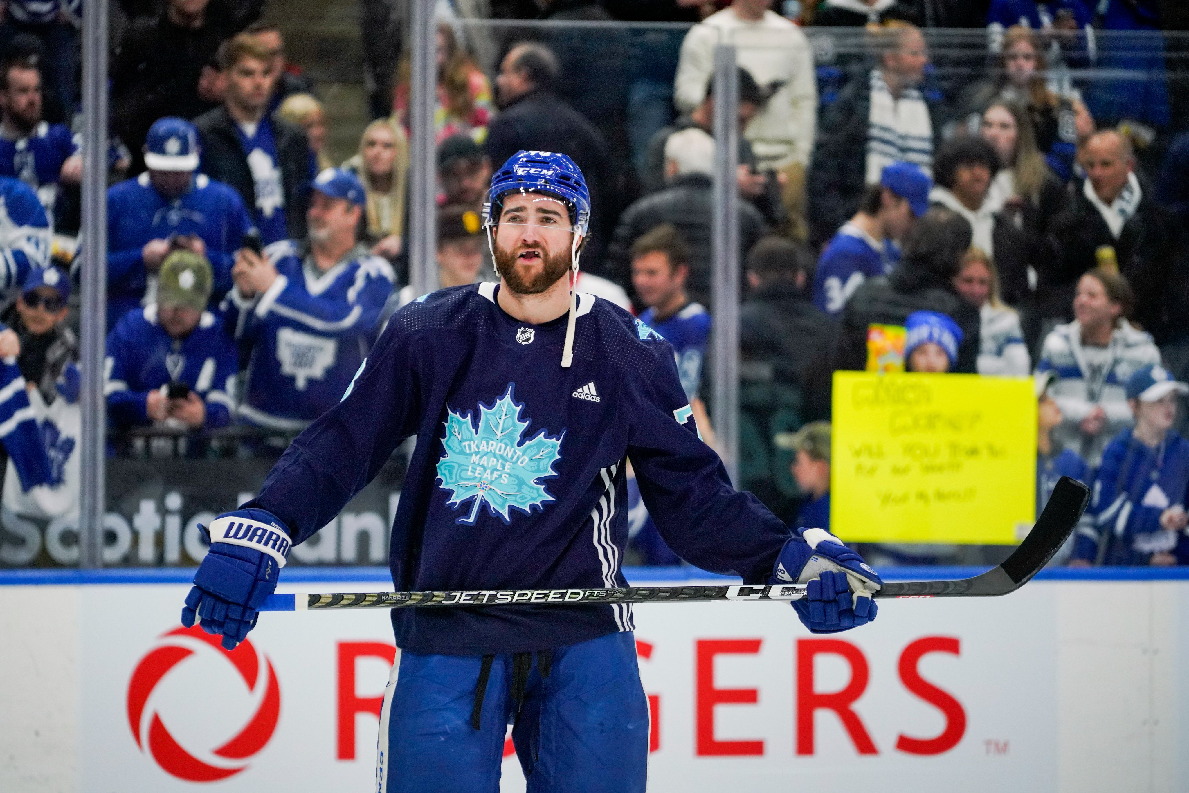 Toronto Maple Leafs: warm-up jerseys for Indigenous Celebration