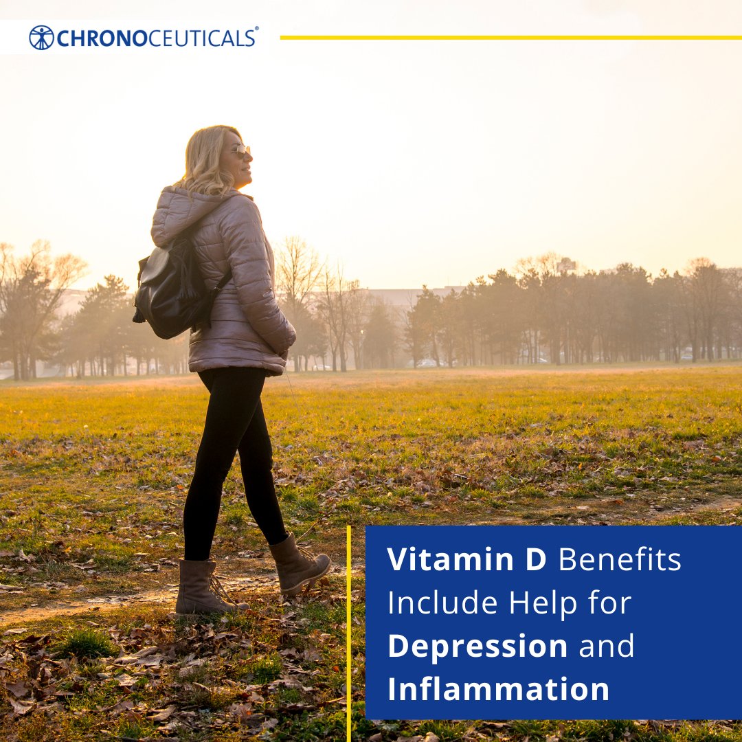 In addition to the previously recognized advantages to overall physical health, scientists are now discovering new ways that #VitaminD can fight back against #inflammation and #depression.

Read all about the research, here:

chronoceuticals.com/vitamin-d-bene…