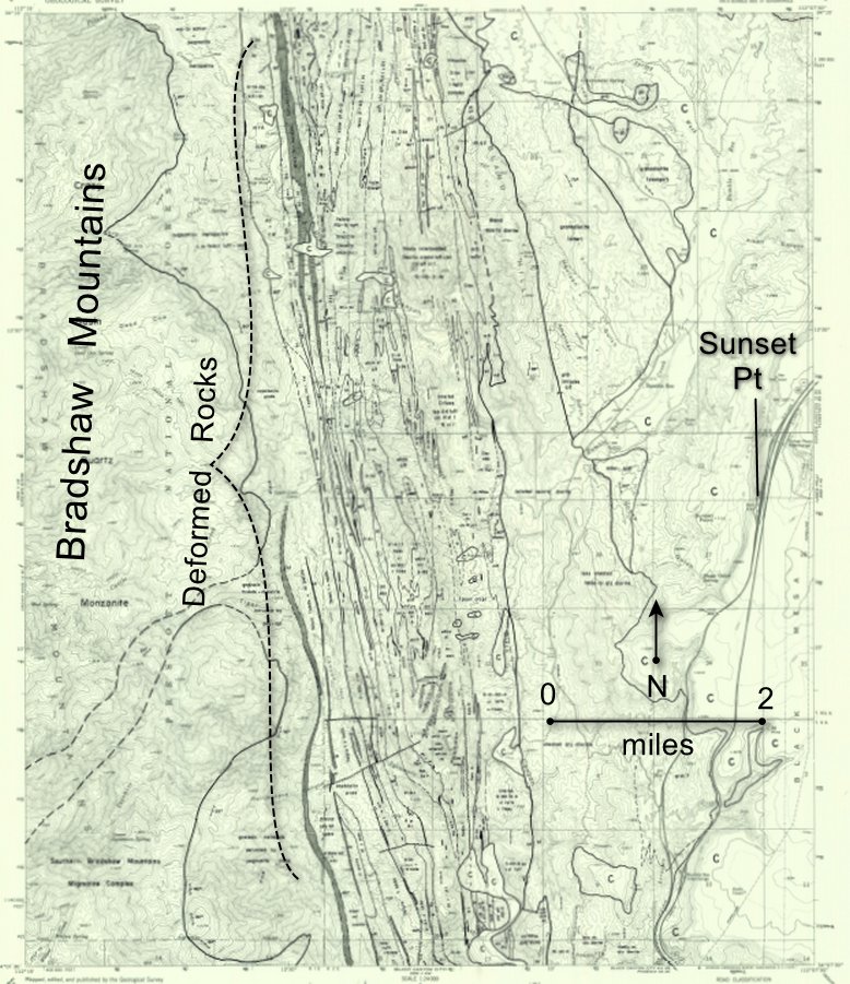 AZ Geological Survey on Twitter "The foothills of the Bradshaw