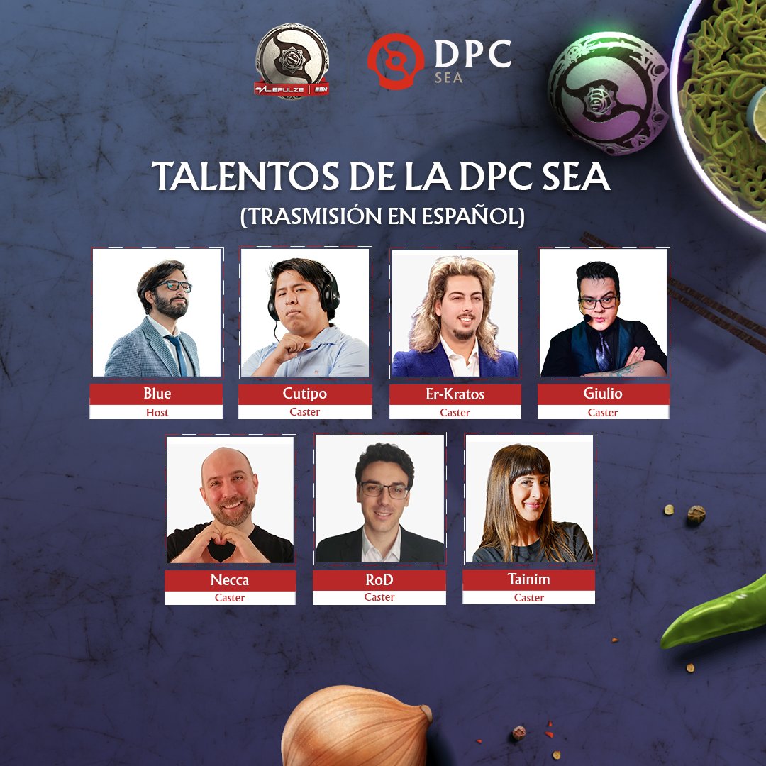 EPULZEgaming's tweet photo. We will also have our very own DPC SEA 2023 broadcast in Spanish!  

Watch them LIVE too on:

https://t.co/xgY2GLSxfD https://t.co/CMPmRqCWhK