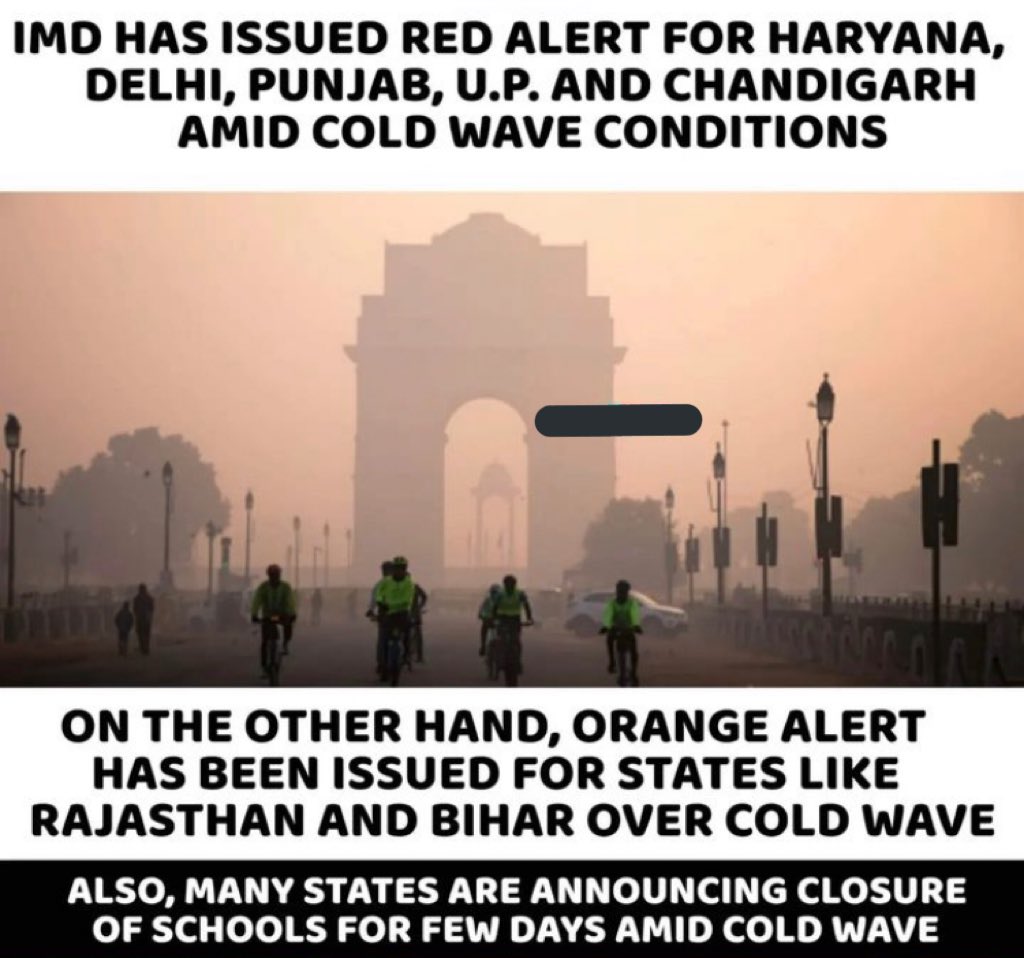 user_110321's tweet photo. Dear sir,
Inspite of red alert for cold waves in uttar pradesh school from classes 9th to 12th are still open in lucknow.@CMOfficeUP @AdminLKO @UPGovt #ColdWave #ColdWave https://t.co/iphyBZtl91