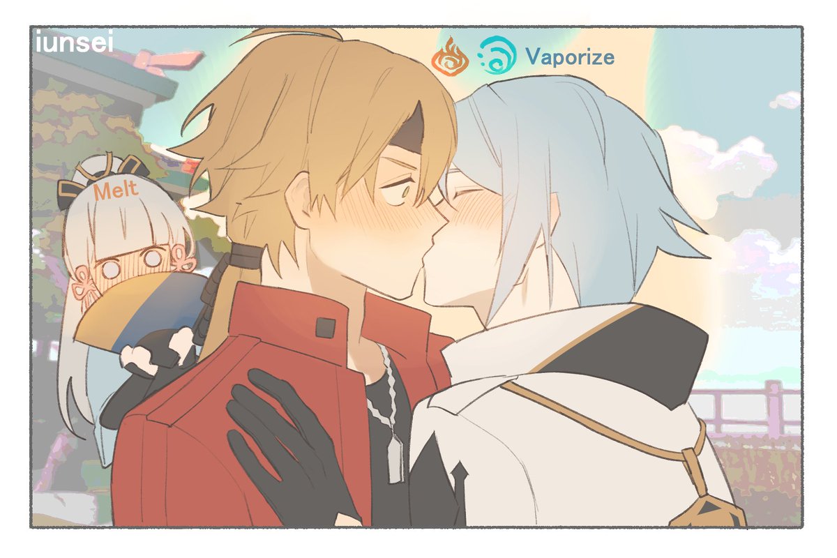iunsei's tweet photo. more elemental reaction romance 💕
#thomato #xingyun #xiaoven #tartali https://t.co/xWD5aQs5G0