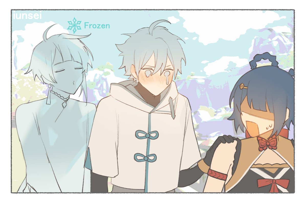 iunsei's tweet photo. more elemental reaction romance 💕
#thomato #xingyun #xiaoven #tartali https://t.co/xWD5aQs5G0