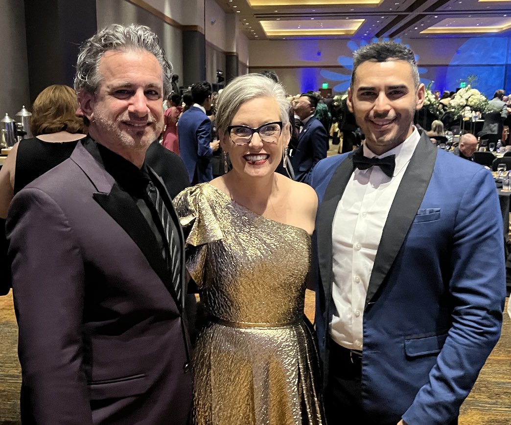 NeilGGiuliano's tweet photo. The Gov’s Inaugural Celebration was a fun close to the week’s festivities; now it’s time to get to work for AZ! @katiehobbs @Angel4Chandler https://t.co/ybg2oFsj9x