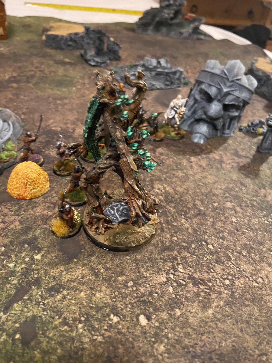 lewishanney3's tweet photo. Isengard vs Fangorn…incl death of Treebeard. Close win for Saurman https://t.co/tzDzAAHcY7