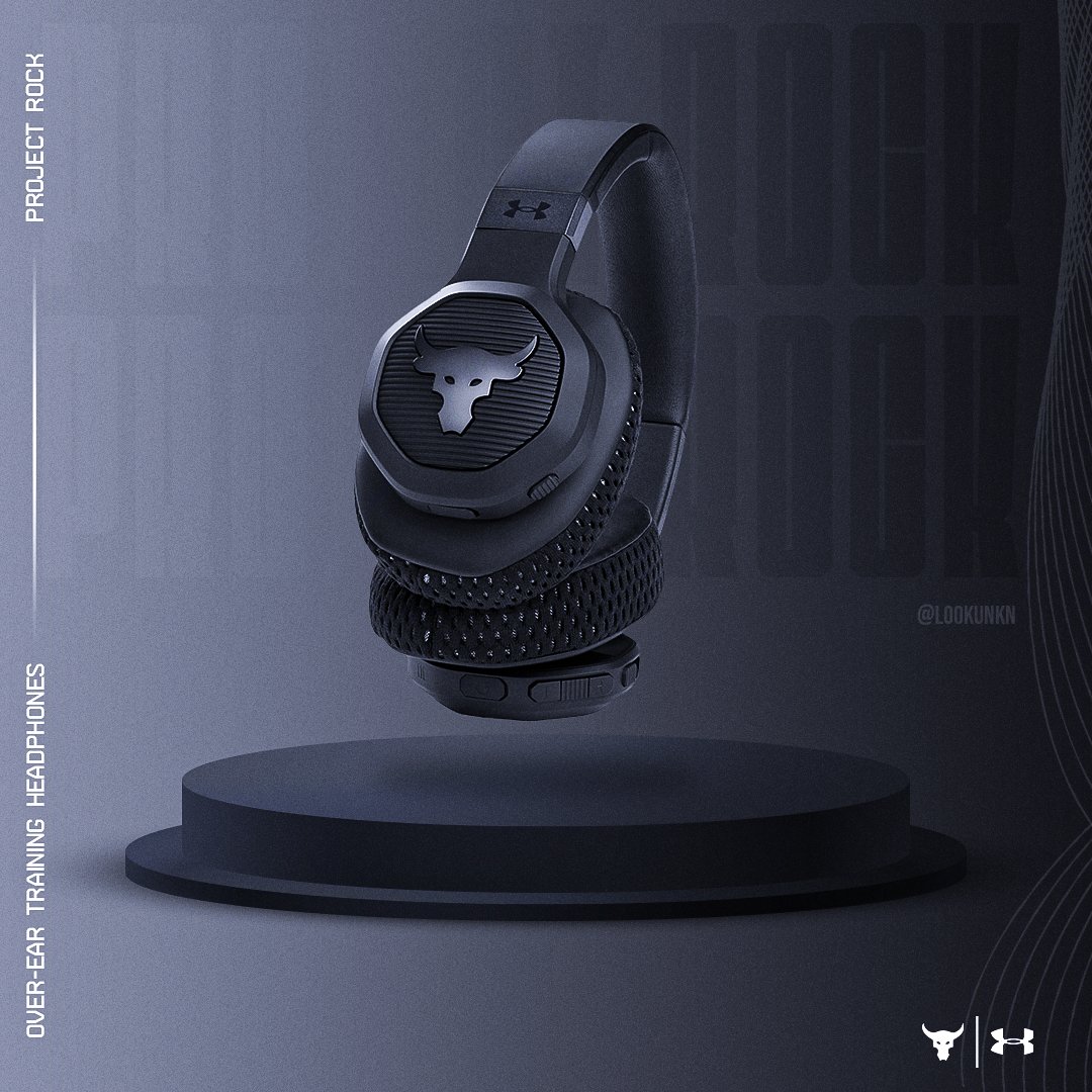 LookUnkn's tweet photo. Project Rock Over-Ear Headphones AD Poster!
Brands: @ProjectRock X @UnderArmour
Celeb: @TheRock
Design by: @LookUnkn
#ProjectRock #ADPoster https://t.co/6mZWf8khjc