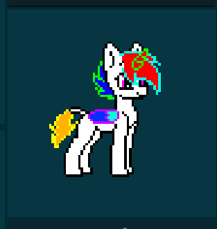 PonySideGame's tweet photo. Custom outlines was a mistake https://t.co/aLr14ZjfIi