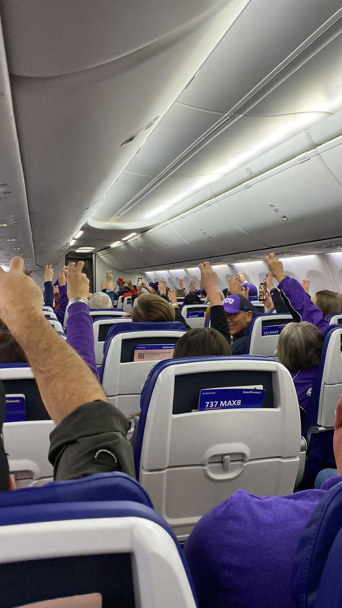 alkirchner's tweet image. “I will plague your whole country with frogs.” Exodus 8:2 #GoFrogs #NattyFrogs #NationalChampionship @SouthwestAir