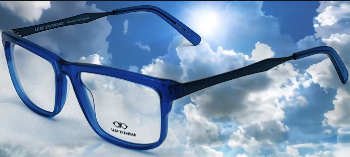 lance_flitter's tweet photo. Model: Jordan R. blue crystal acetate with blue beta titanium temples. https://t.co/8FpfhNK97s #LeapEyewear #independentbrand #LimitedEdition #eyewearfashion #optometrists #opticians https://t.co/PlfMDDANQE