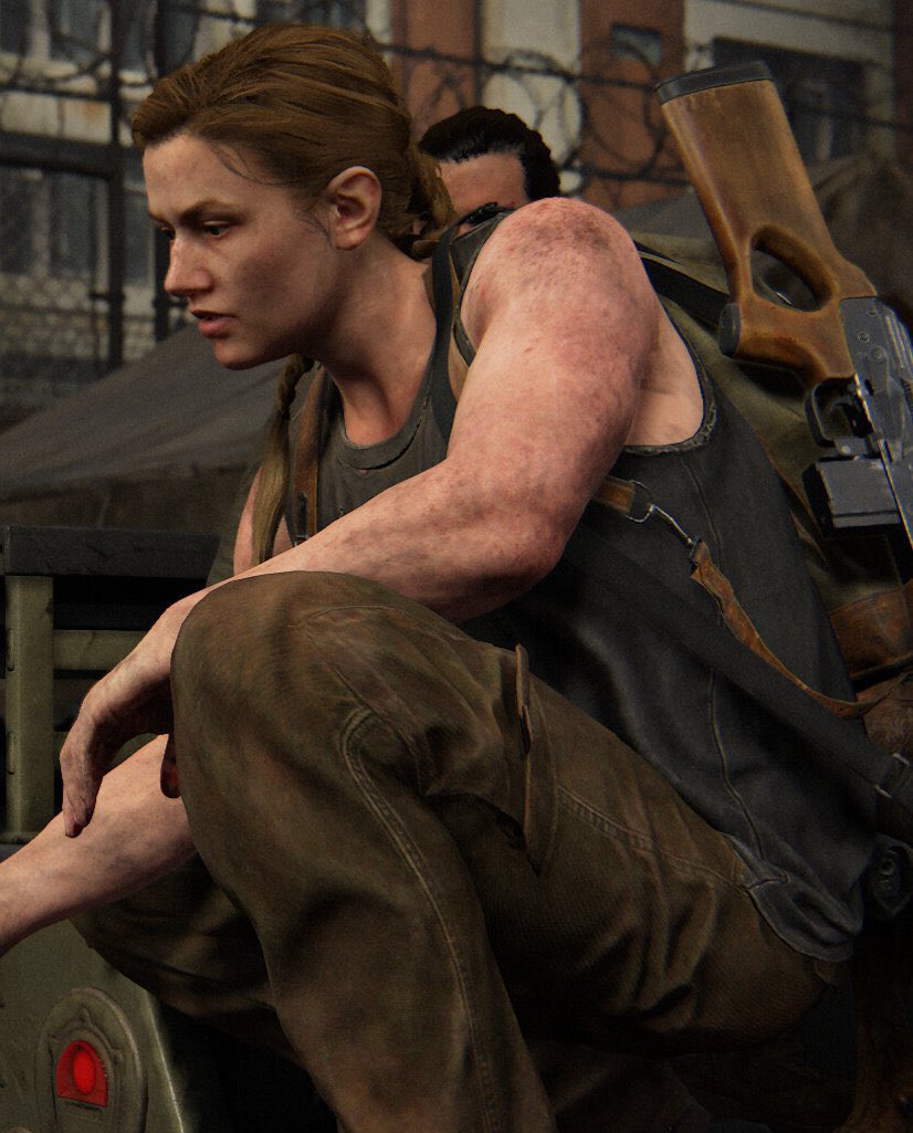 Muscular woman of the day is Abby Anderson from Last of Us 2