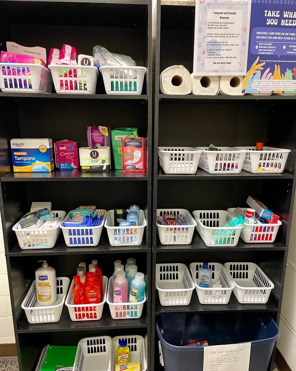 CollegeDemsLU's tweet photo. Our newest organizing committee, Lancers for Women’s Rights and Empowerment (LWRE), recently donated to the Take What You Need initiative. All donations to LWRE support initiatives like these to help women and others in need. https://t.co/kSvSkub5Ao