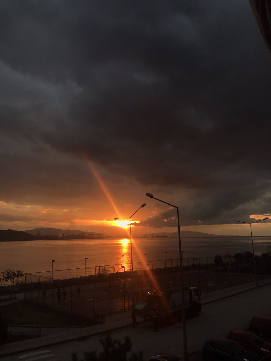 sunset..