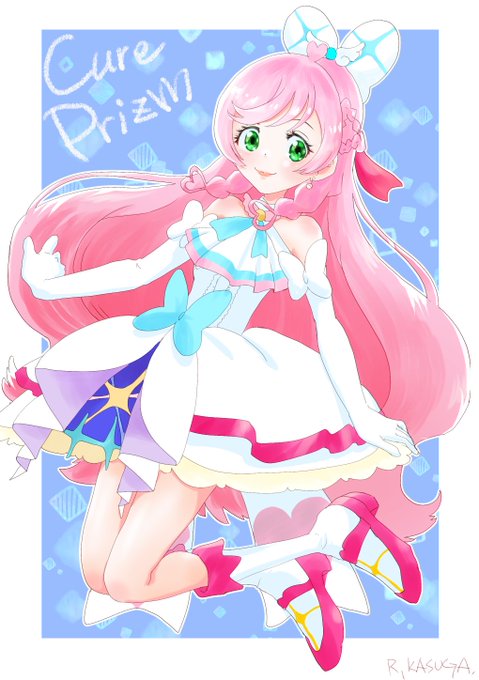 キュアプリズム。
#ひろがるスカイプリキュア
#キュアプリズム
#虹ヶ丘ましろ 
