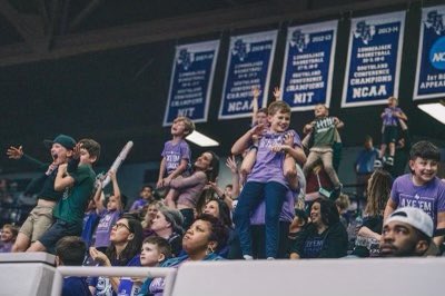 WallyballLaTech's tweet photo. The WRJ Coliseum was ROCKIN’ last night!  

Thank you ‘Jack Nation and let’s keep building this together. 

Spirited fan engagement throughout and that @SFA_MBB tunnel walk was electric⚡️⚡️⚡️

#AxeEm x #RaiseTheAxe https://t.co/RqYGWnhl51