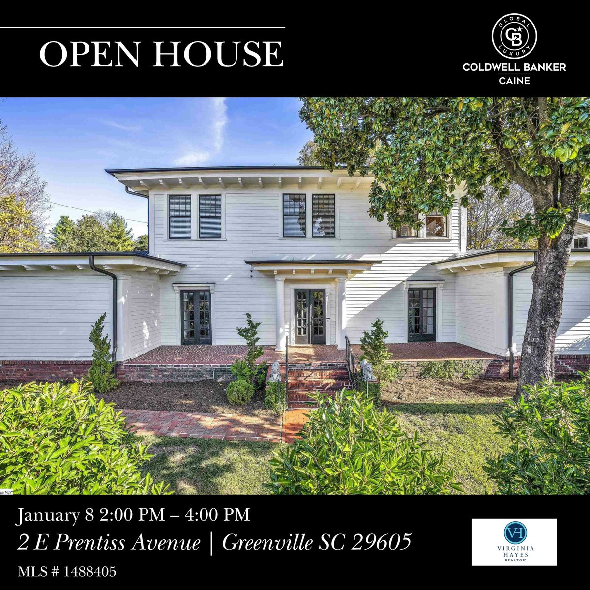 ✨OPEN HOUSE TODAY 2-4 PM✨ 

📍2 East Prentiss Avenue 
Greenville SC 29605
A L T A  V I S T A 

#openhouse #altavista #augustaroad #greenvillescrealestate #yeahthatgreenville  #coldwellbanker #globalluxury #southernhomes #cbcaine #virginiahayesrealestate