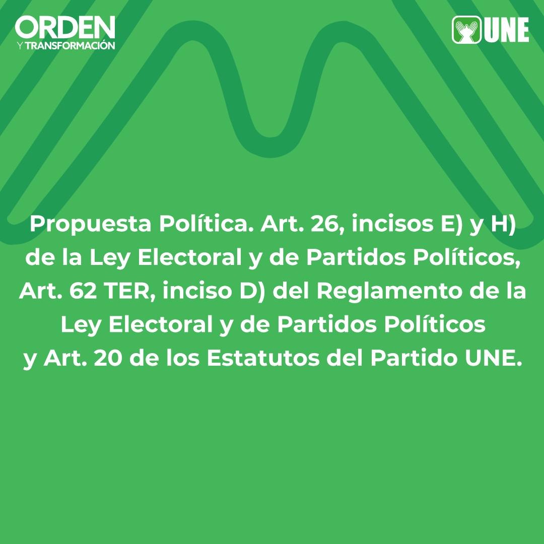 UNE_El_Estor's tweet photo. #OrdenYTransformación https://t.co/8xcuoFdcHW