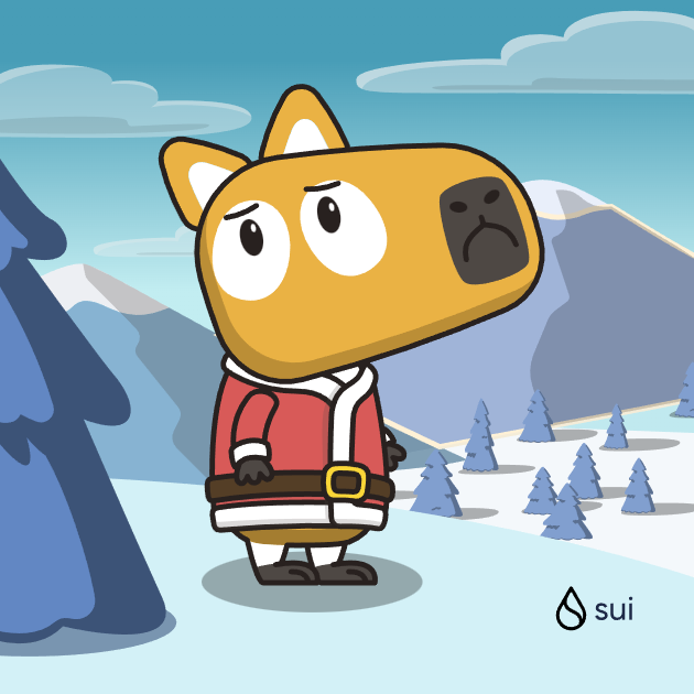 Monicarococ's tweet photo. #CapyHolidays 
Well friends! Our promotional adventure is coming to an end! I believe that Sui will be able to conquer the market and give everyone a fair and generous reward! https://t.co/DIPdZlUBTr