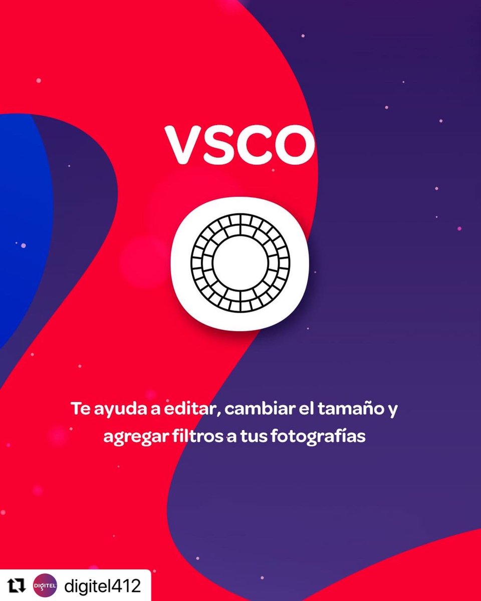 TVFANB's tweet photo. #Digitel412
¿Quieres mejorar tu perfil de Instagram? 🤩
Hoy te presentamos 3 apps que te permitirán editar videos, medir la interacción y más.
El mundo se hizo digital, y lo digital es Digitel 💜
#Digitel #Digital #Apptualizate #Instagram https://t.co/e2oJGV6UnU