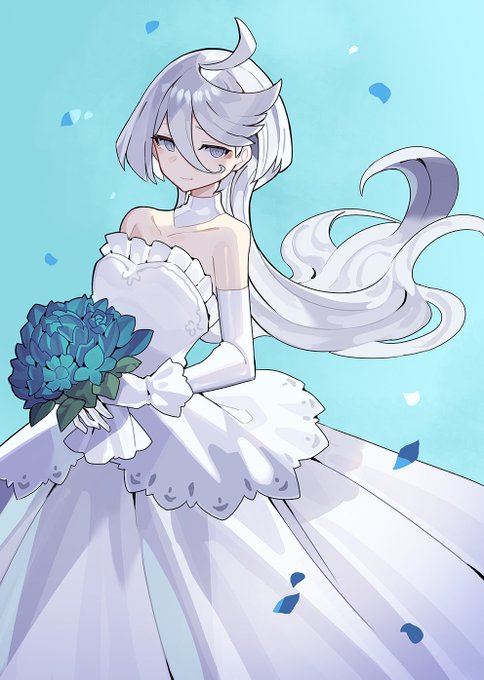 「bride elbow gloves」 illustration images(Latest)