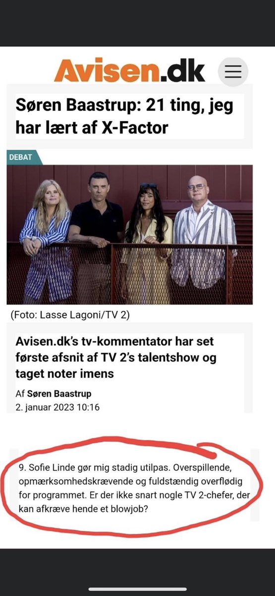 ImpultzPultz's tweet photo. Bedre kan det næppe skrives om linselusen #SofieLinde
Hvorfor pokker er hun på @tv2danmark lønningsliste ?
Var der ikke plads i @JobCenterMv ? https://t.co/HHNjDrDh93