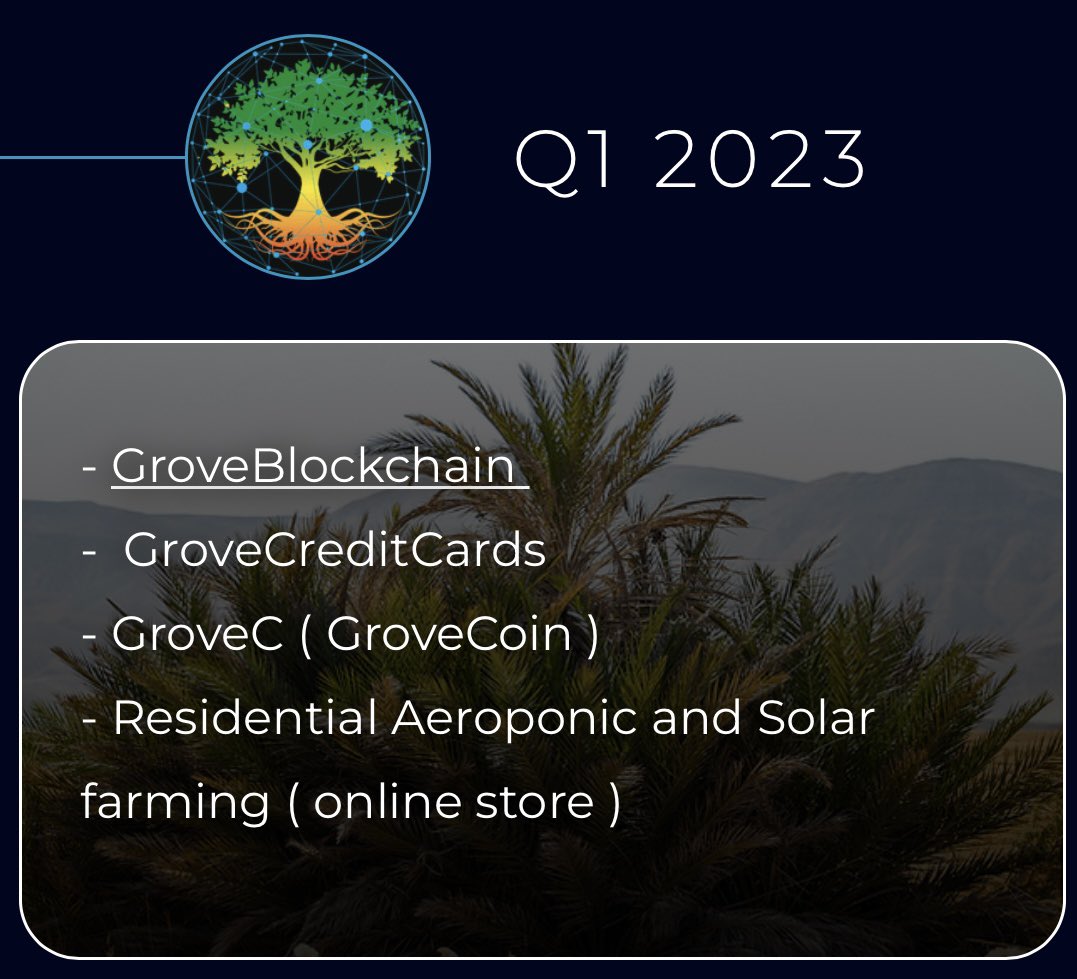 DOnlyWayIsUp1's tweet photo. @rovercrc On ๐ฅ๐ with the launch ๐ of #GroveCoin #GroveGreenArmy
100M total supply 48M circulating ๐ณ๐ณ๐ณ๐ณ๐ณ๐ณ๐ณ๐ณ๐ณ๐ณ๐ณ๐ณ๐ณ๐ณ
#1000xgem #blockchain #groveswap #GroveBusiness #GroveBusiness #GRVX #grovewallet https://t.co/f3J3srTt0k