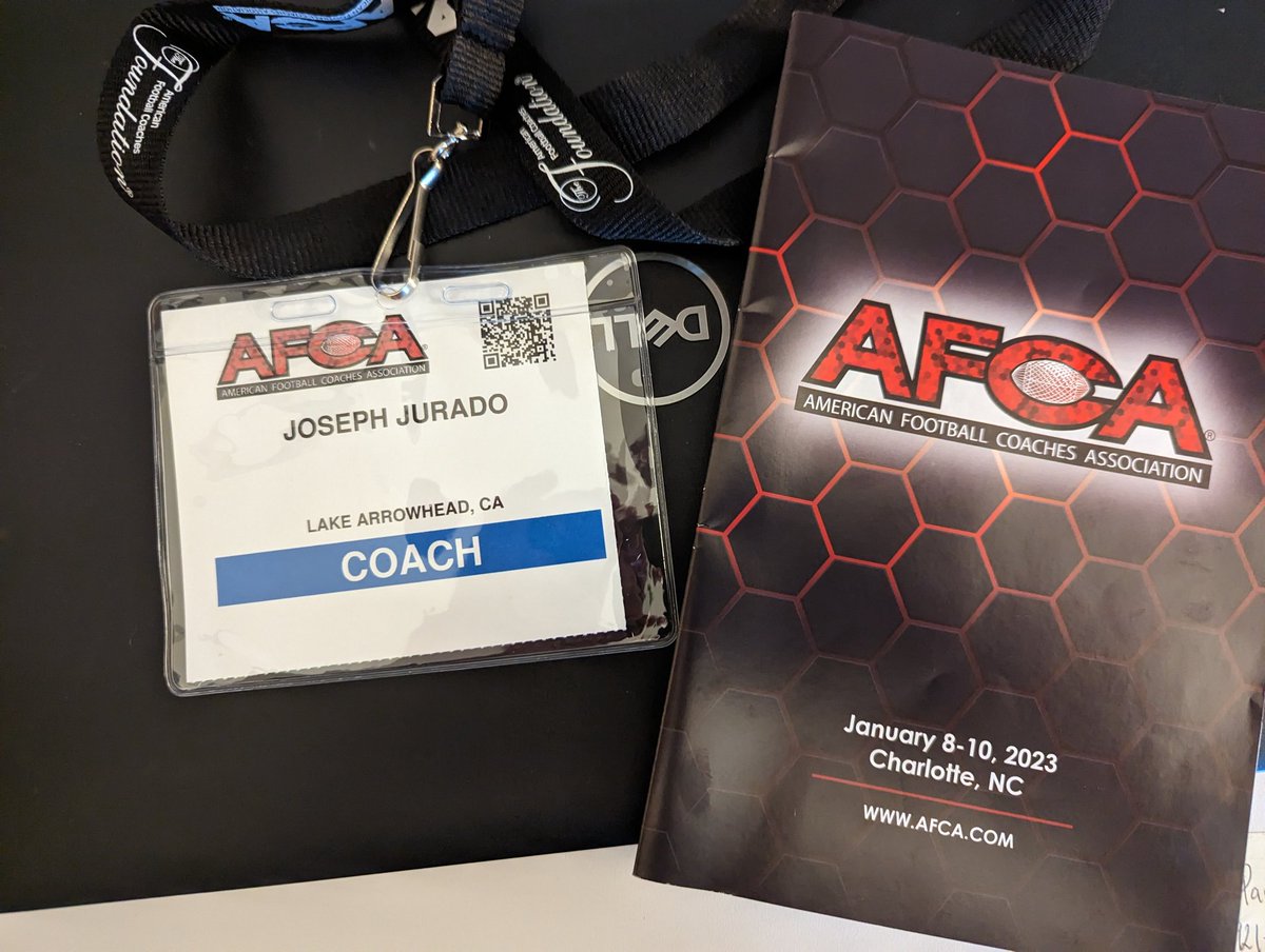 coachjoe7's tweet photo. Excited to get better and learn! @WeAreAFCA #RimPride https://t.co/pJvnzK25Wp