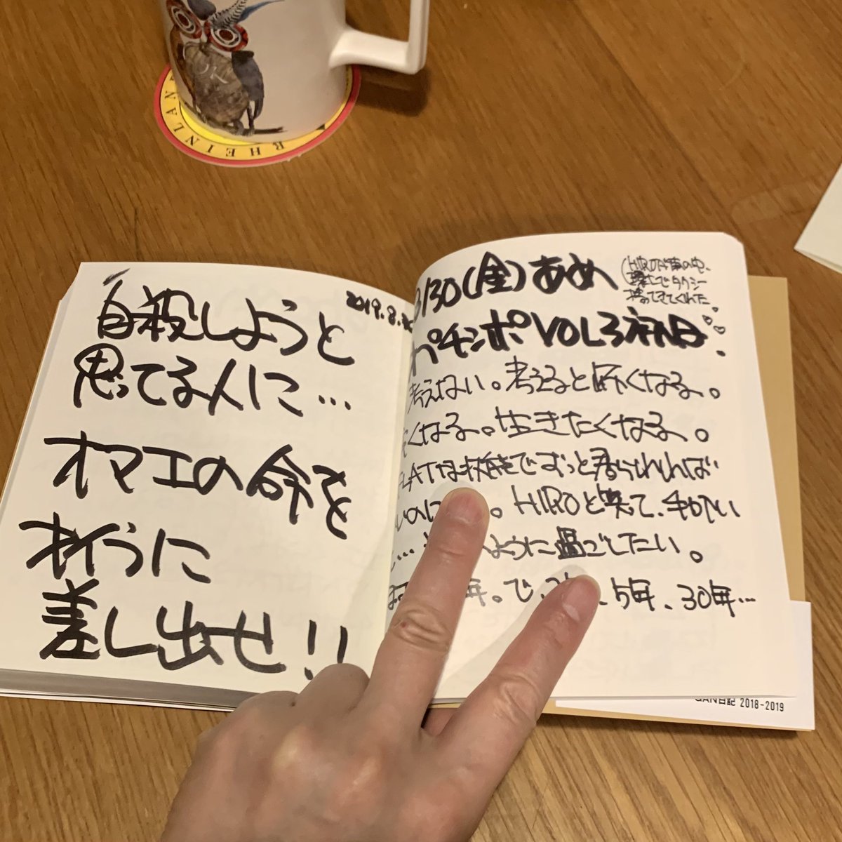 読み終えたばかり「BAKA IS NOT DEAD!! イノマーGAN日記 2018-2019 