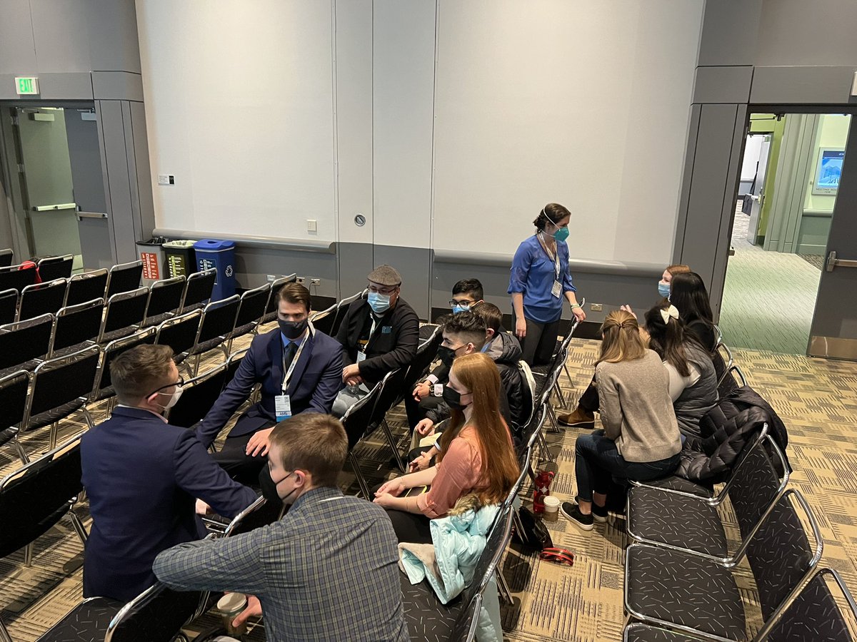 BurkeyBill's tweet photo. @AMSEarlyCareer Early Career Conference kicking off with a session on Learning your Leadership Style! #AMS2023 #becp2023 https://t.co/uoCjCxwMVA