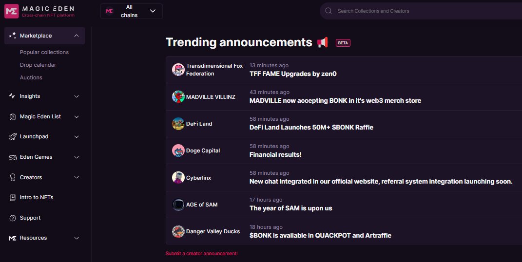 CyberlinxNFT's tweet photo. I like the updates that make this ecosystem better.
Working together.
@MagicEden💟

#CyberlinxNFT #SolanaNFTs https://t.co/UO4NBXfsuD