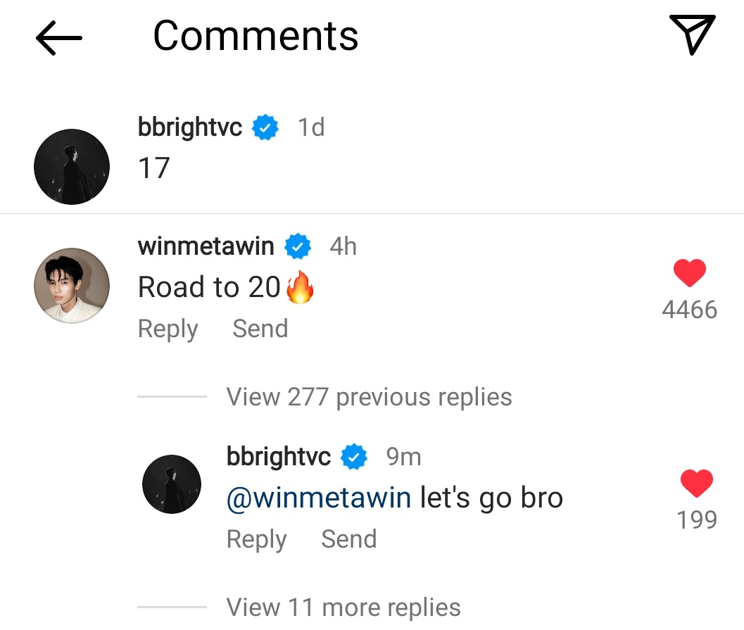 W1NMINW0N's tweet photo. it's the way w hopes for b to have great things and b replying that he wants w to have that too 🥺 https://t.co/XRpUELAj8V