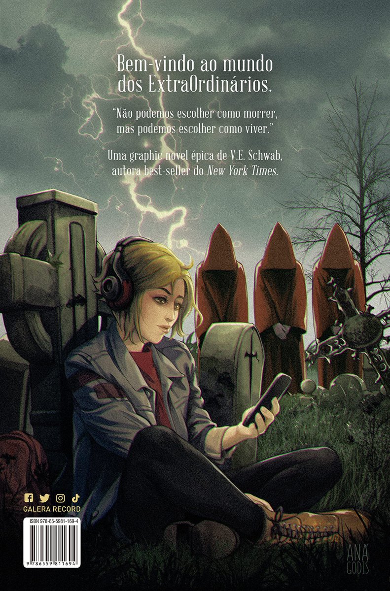🚨#ExtraOrdinários, do universo de #Vilões, de V.E. Schwab, está em pré-venda na Amazon, com lançamento para 6 de março.

amzn.to/3ilEeJd
amzn.to/3ilEeJd