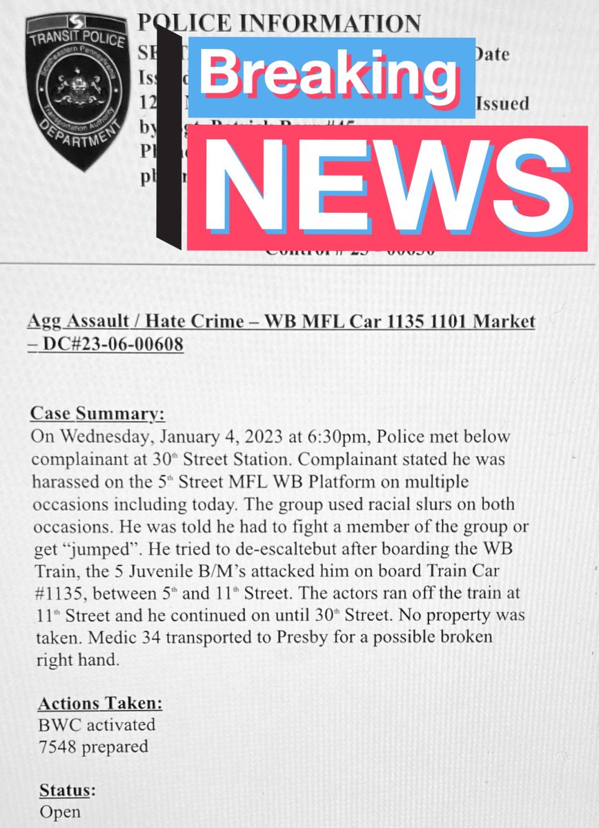 FailSepta's tweet photo. Phila. Police release PSA concerning the amount of ATTACKS on members of the Asian Community. SEPTA was part of the video but they CONTINUE to HIDE the ATTACK &amp; ROBBERIES ON TRANSIT against ASIANS. 
Day before HATE CRIME ON SEPTA and ZERO info 2 the public
https://t.co/wKP5Ipob5R https://t.co/zX85JtJNnJ