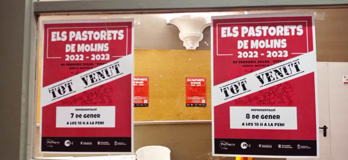 Cap de setmana SOLD OUT!! 🔥🎟️
Estem eufòriiics!!!!!😍
Si no us ho voleu perdre, encara esteu a temps de venir els dies 14 i 15 de gener!!